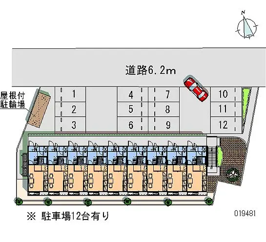 ★手数料０円★菊川市加茂　月極駐車場（LP）